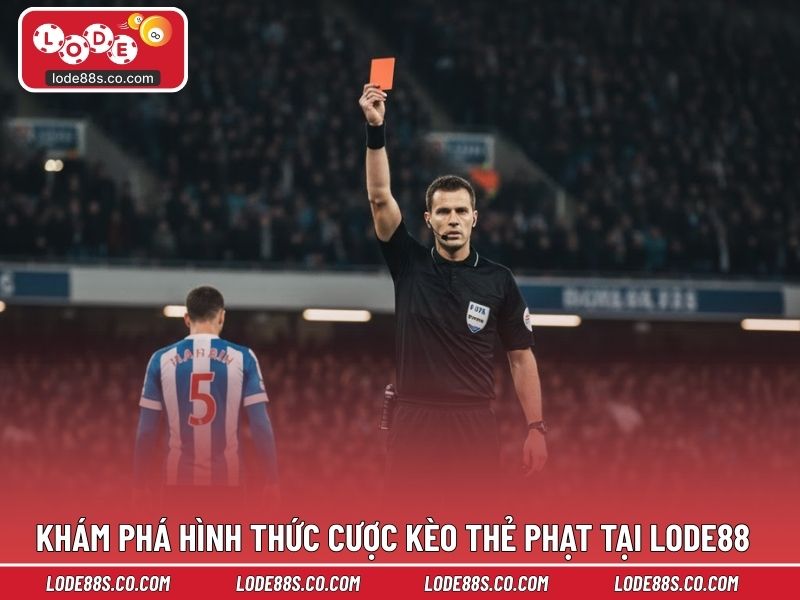 Khám phá hình thức cược kèo thẻ phạt tại LODE88