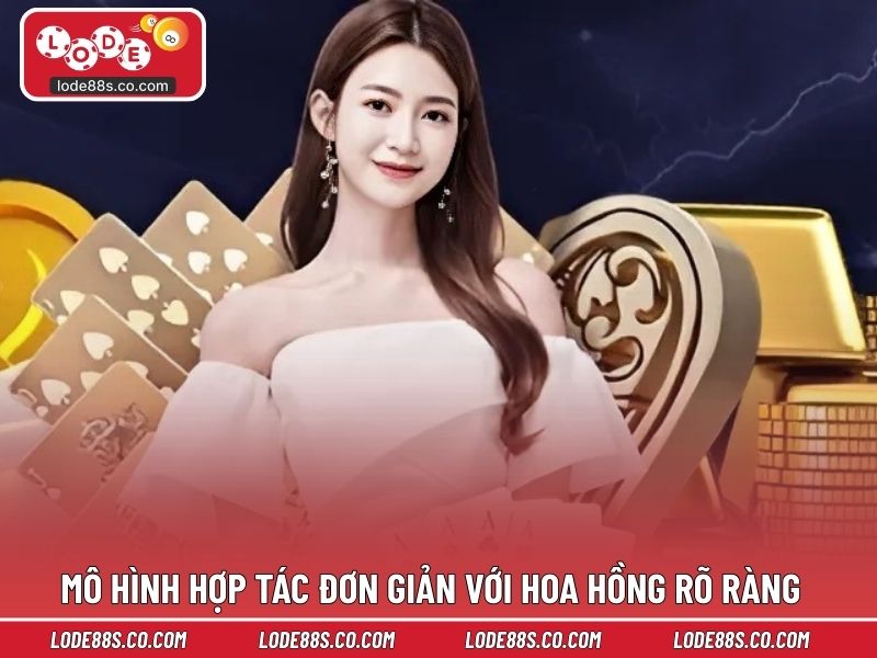 Mô hình hợp tác đơn giản với hoa hồng rõ ràng